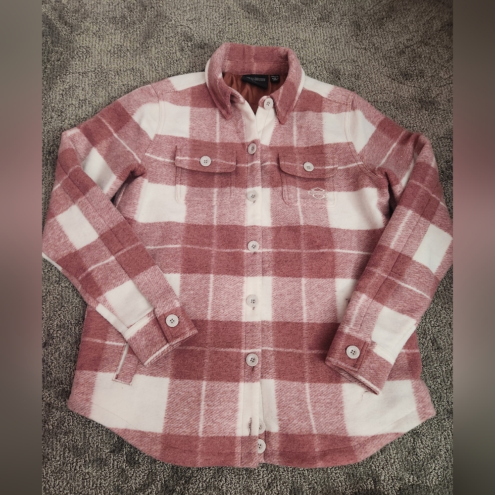 Harley-Davidson Women’s Onwards Shirt Jacket L Pink